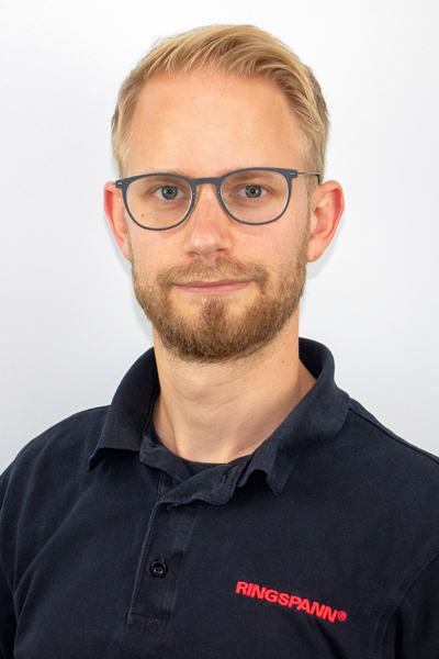 Manuel Assmann, engineer at RINGSPANN Manuel Assmann, engineer at RINGSPANN