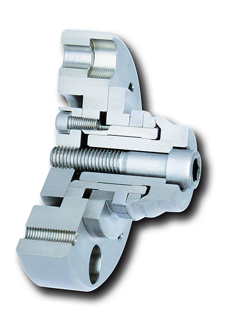 New bonded disc pack flange mandrel from RINGSPANN New bonded disc pack flange mandrel from RINGSPANN